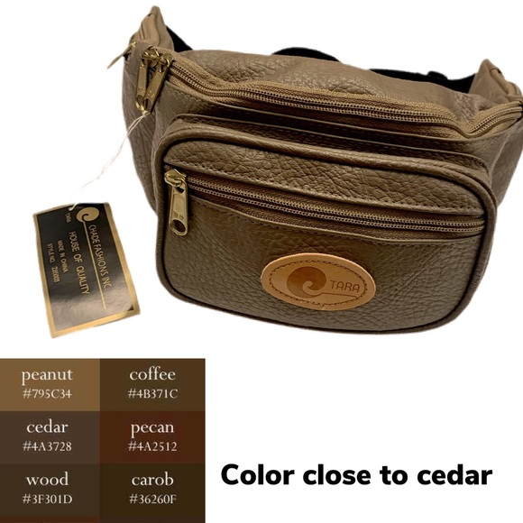 VEGAN LEATHER FANNY PACK NWT Only 1 left - Picture 11 of 12